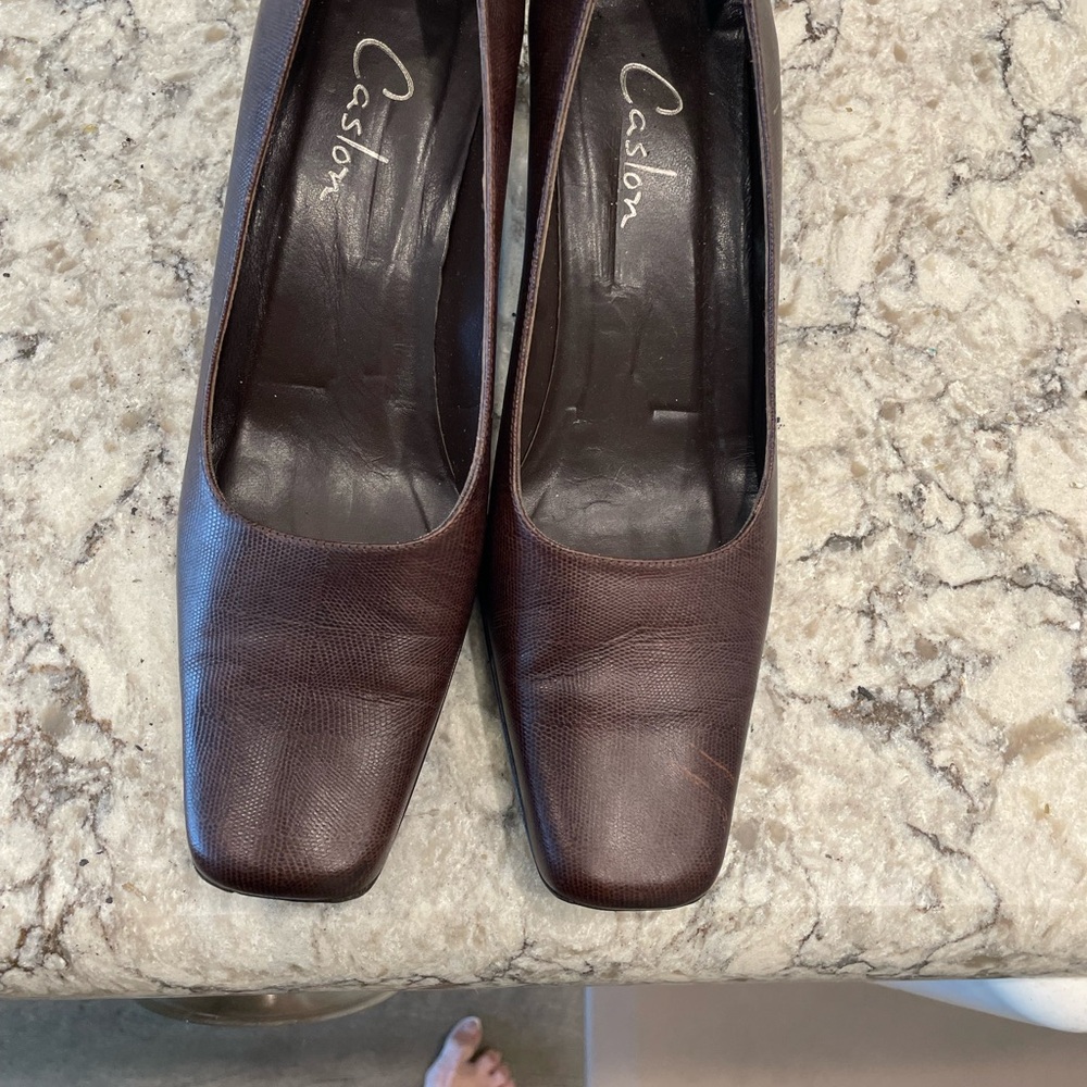 Caslon Women's Sophisticated Brown Heels